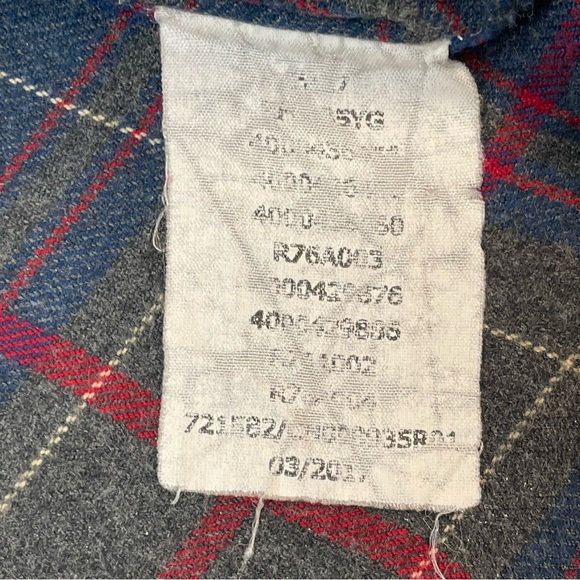 Reef Men’s Large Flannel Plaid Button Down Shirt Gorpcore Hiking lunberjack - Picture 6 of 10